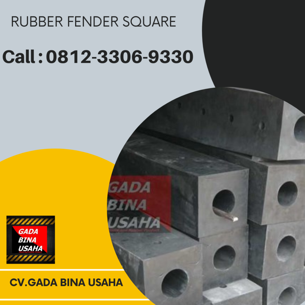 rubber fender square