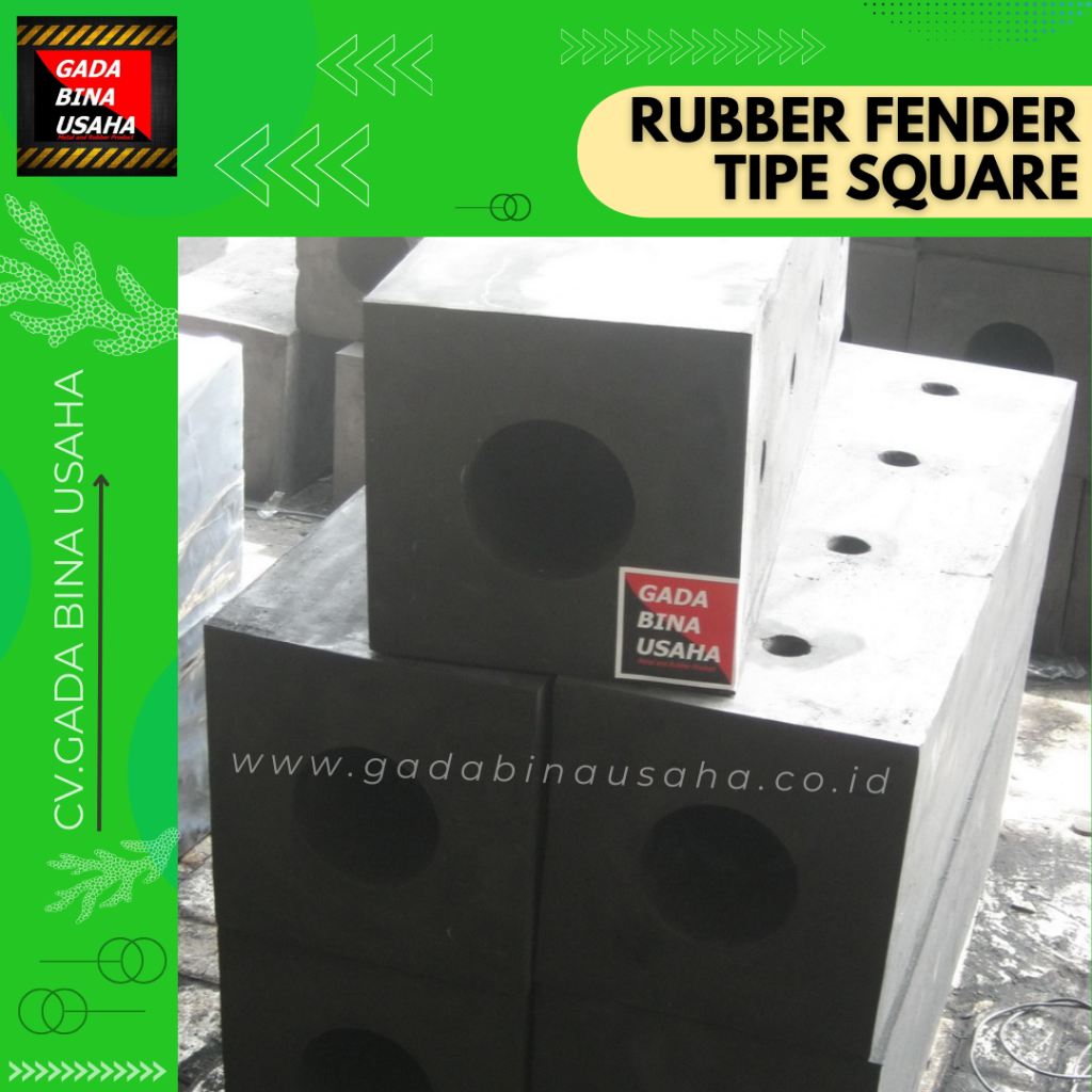Rubber Fender Tipe Square